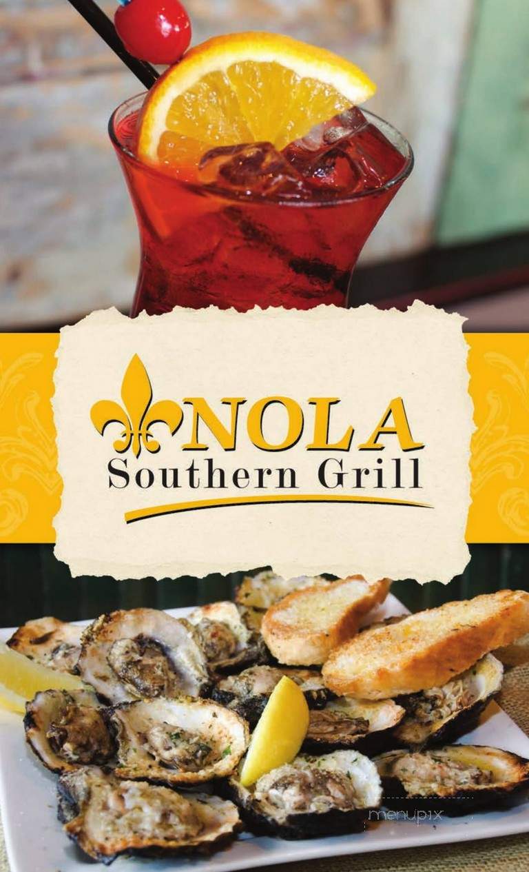 NOLA Southern Grill - Slidell, LA menu_pic