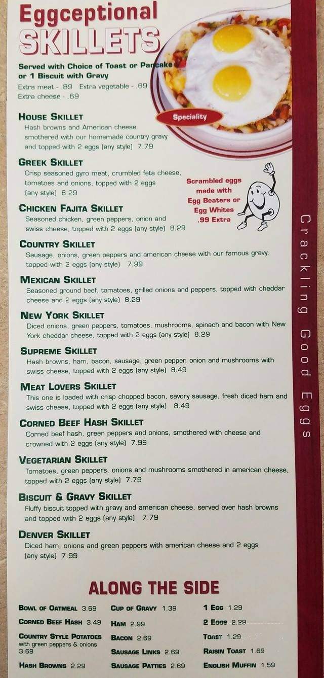 Bartonville Diner - Bartonville, IL menu_pic