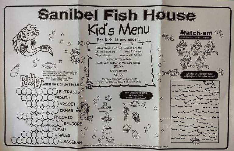 Sanibel Fish House - Sanibel, FL