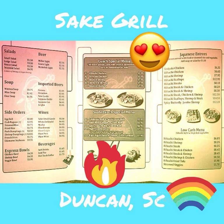 Sake Grill - Duncan, SC