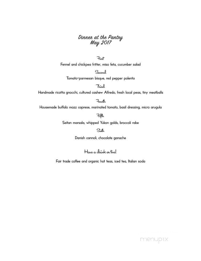 Miss Rachel's Pantry - Philadelphia, PA menu_pic