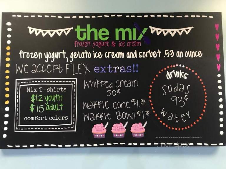 The Mix - Valdosta, GA menu_pic
