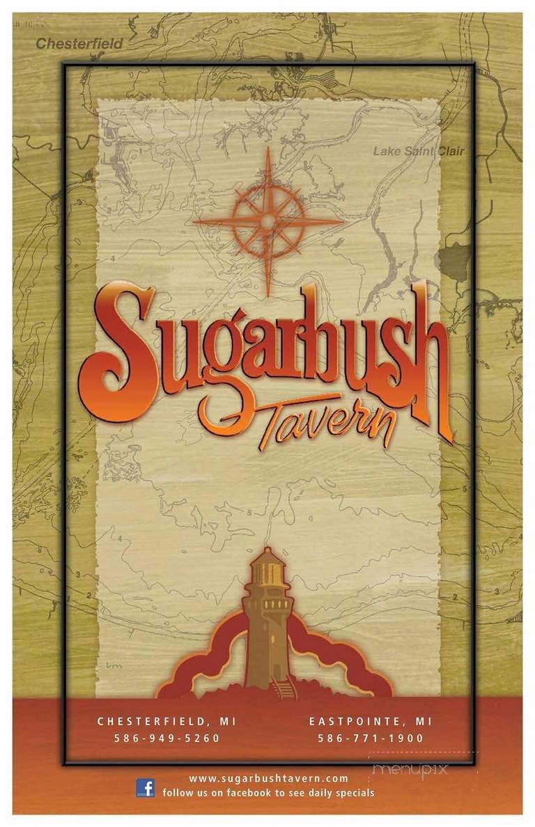 Menu Of Sugarbush Tavern In Eastpointe MI 48021 Menu Of Sugarbush Tavern In Eastpointe MI 48021