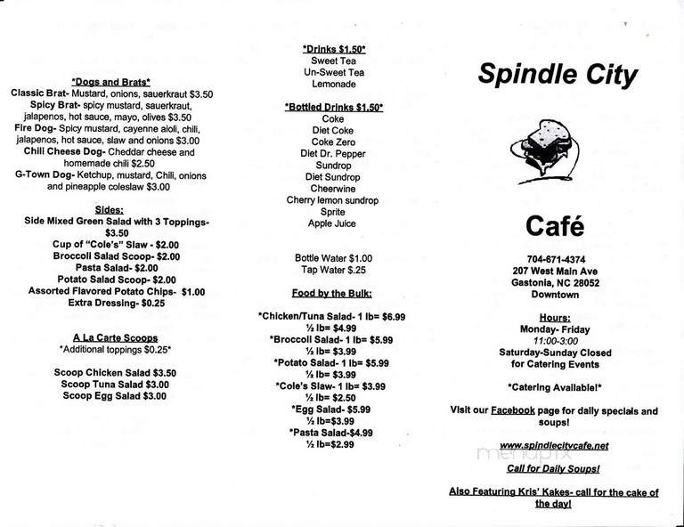 Spindle City Cafe' - Gastonia, NC