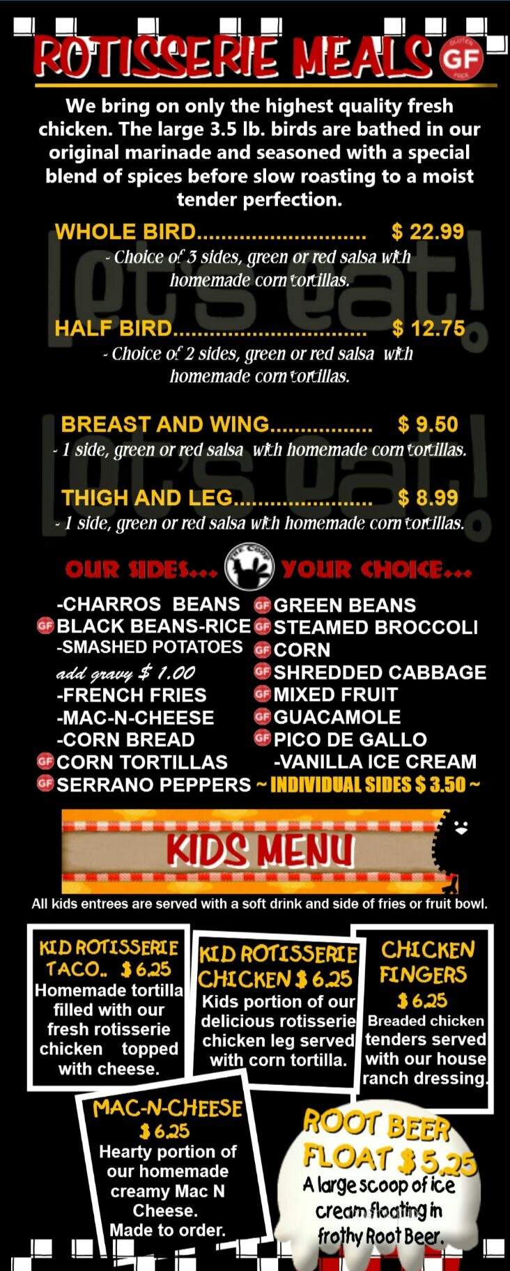 The Coop - Gillette, WY menu_pic