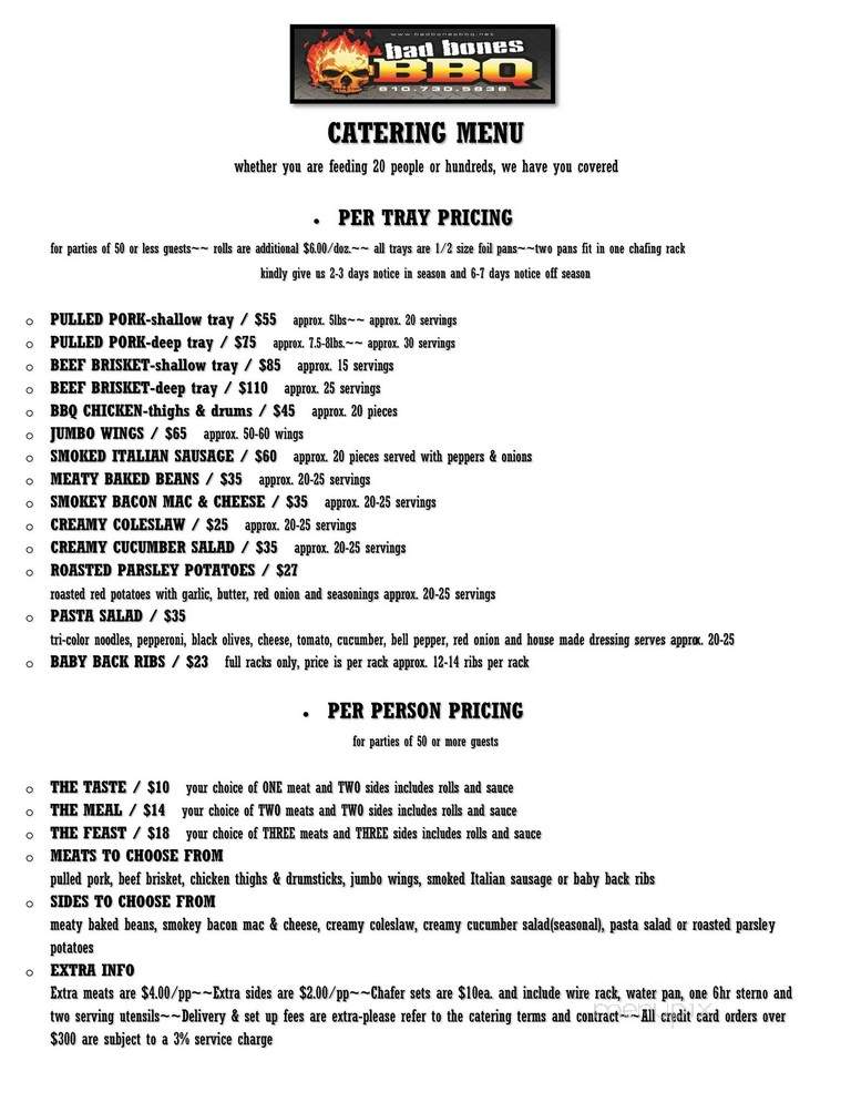 Sliders Grill - Wind Gap, PA menu_pic