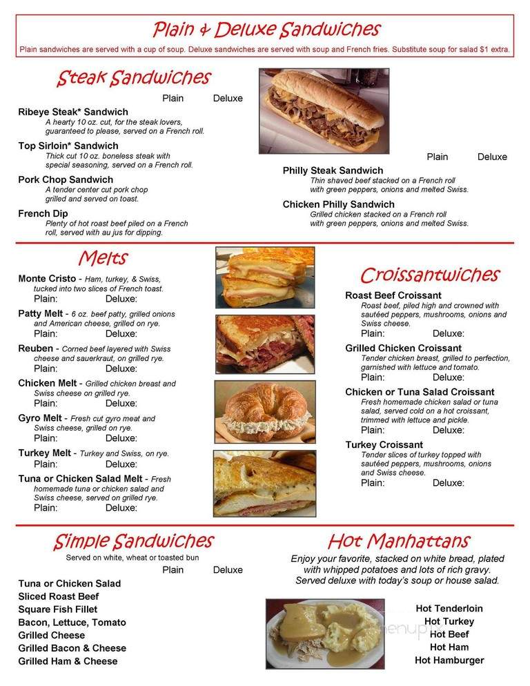 Fulton Diner - Fulton, MO menu_pic