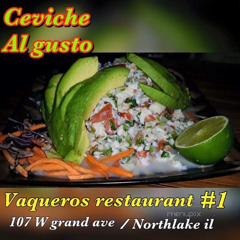 Vaqueros - Northlake, IL menu_pic