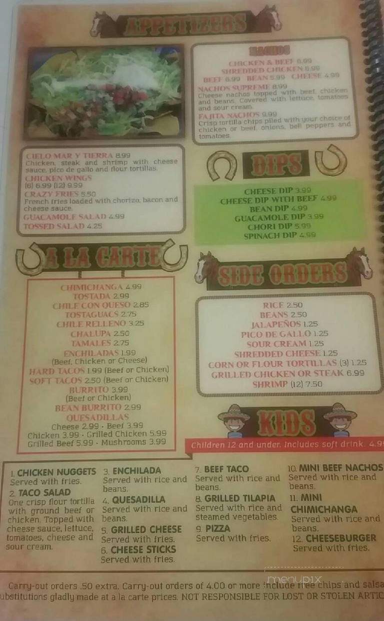Rancho Grande - Cold Spring, KY menu_pic