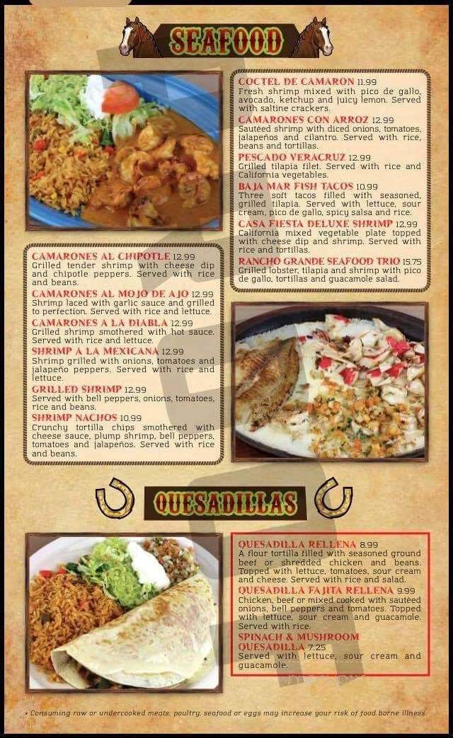 Rancho Grande - Cold Spring, KY menu_pic