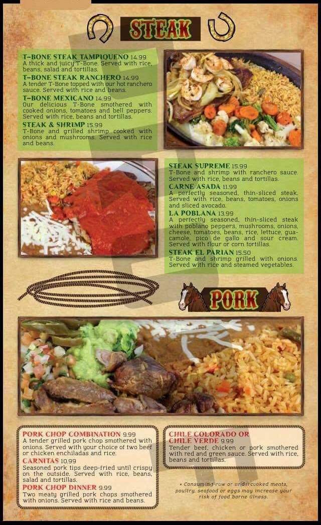 Rancho Grande - Cold Spring, KY menu_pic