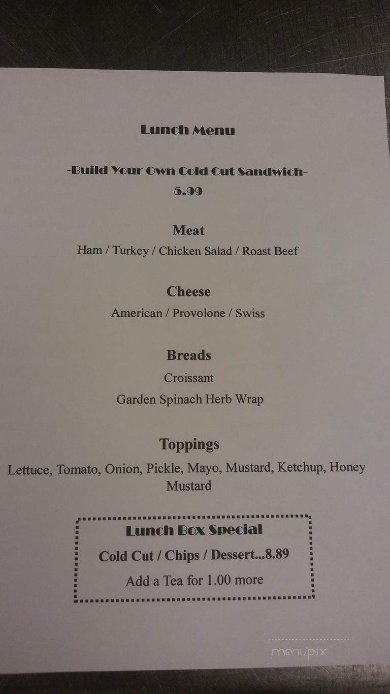 Bake My Day, LLC - Goldsboro, NC menu_pic