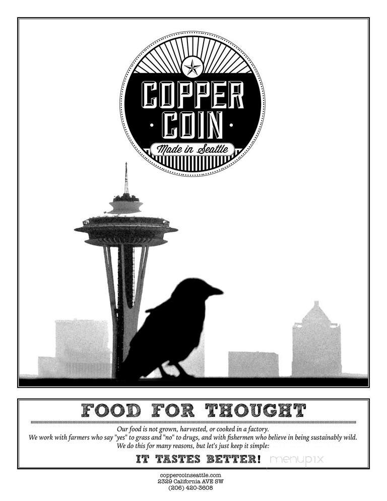 Copper Coin - Seattle, WA
