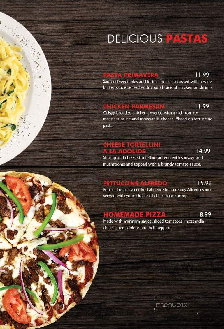 Adolios - Brownsville, TX menu_pic
