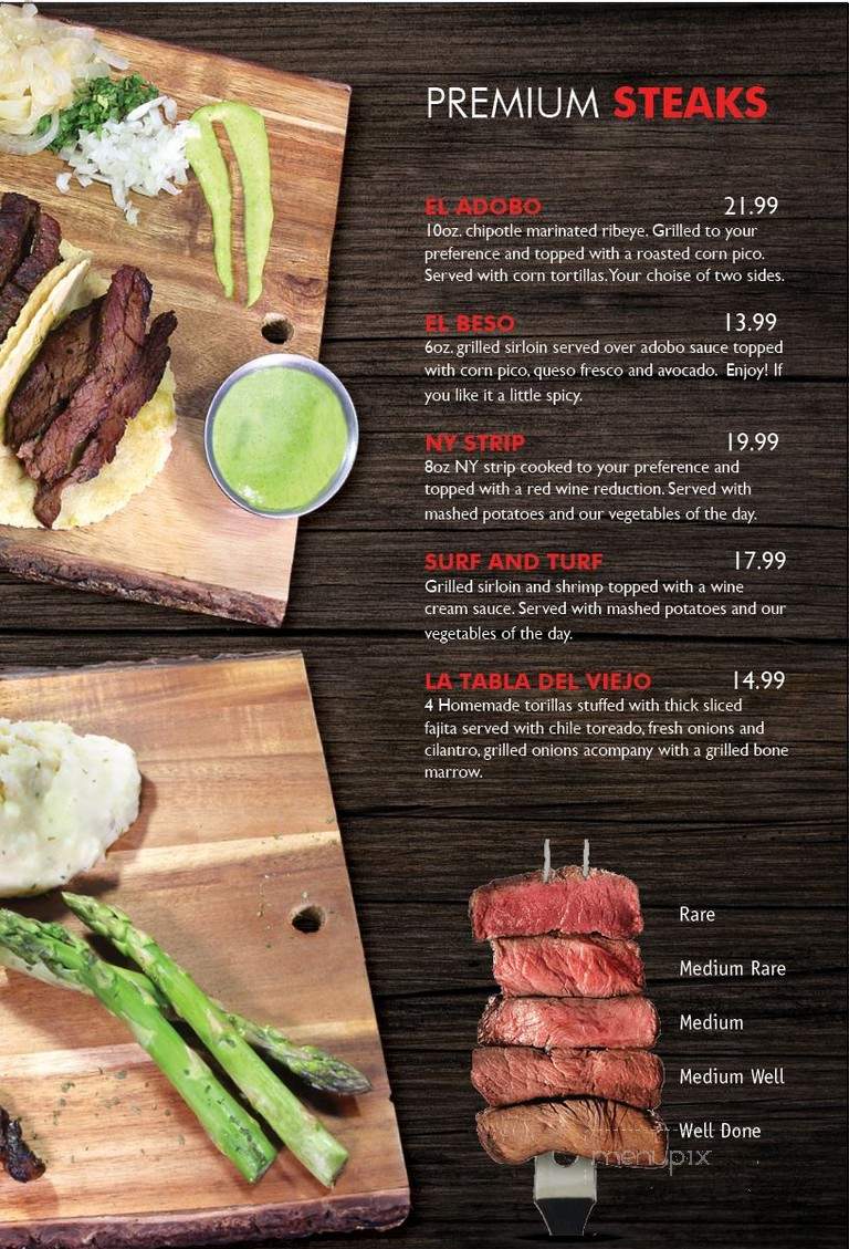 Adolios - Brownsville, TX menu_pic