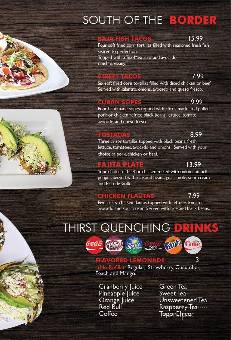 Adolios - Brownsville, TX menu_pic