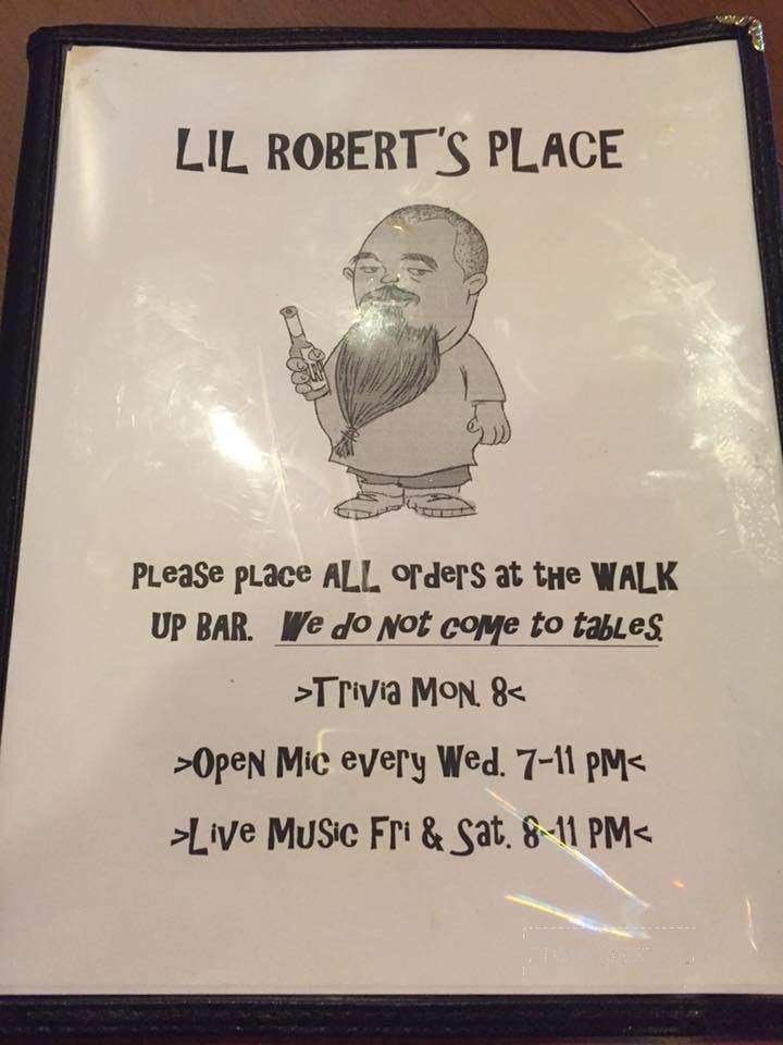 Lil' Robert's Place - Concord, NC menu_pic