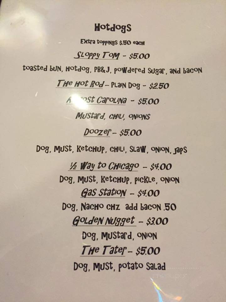 Lil' Robert's Place - Concord, NC menu_pic