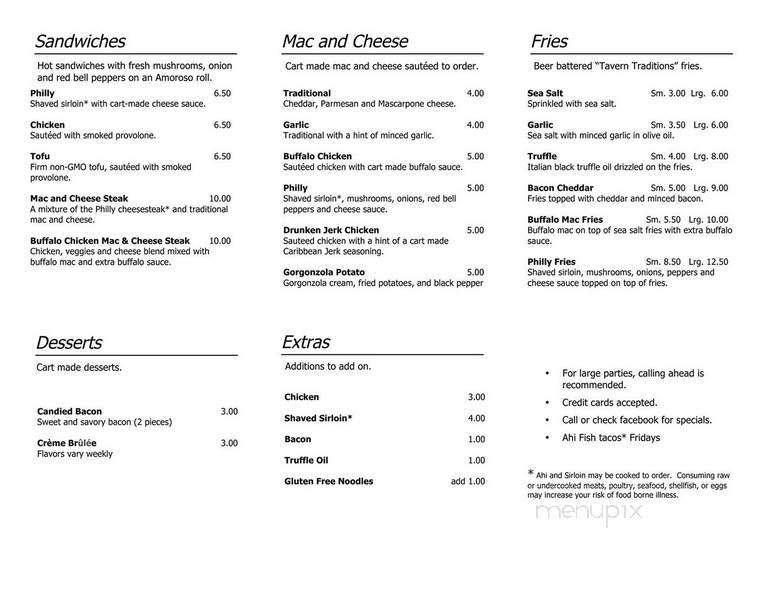 Mac and Cheese Steaks - Klamath Falls, OR menu_pic