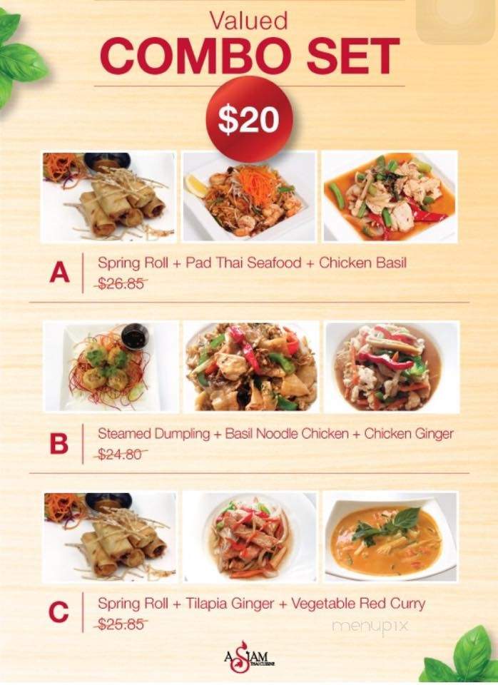 Asiam Thai - New York, NY menu_pic