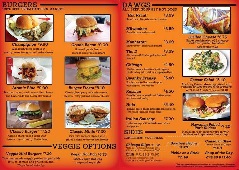 Atomic Dawg - Berkley, MI menu_pic