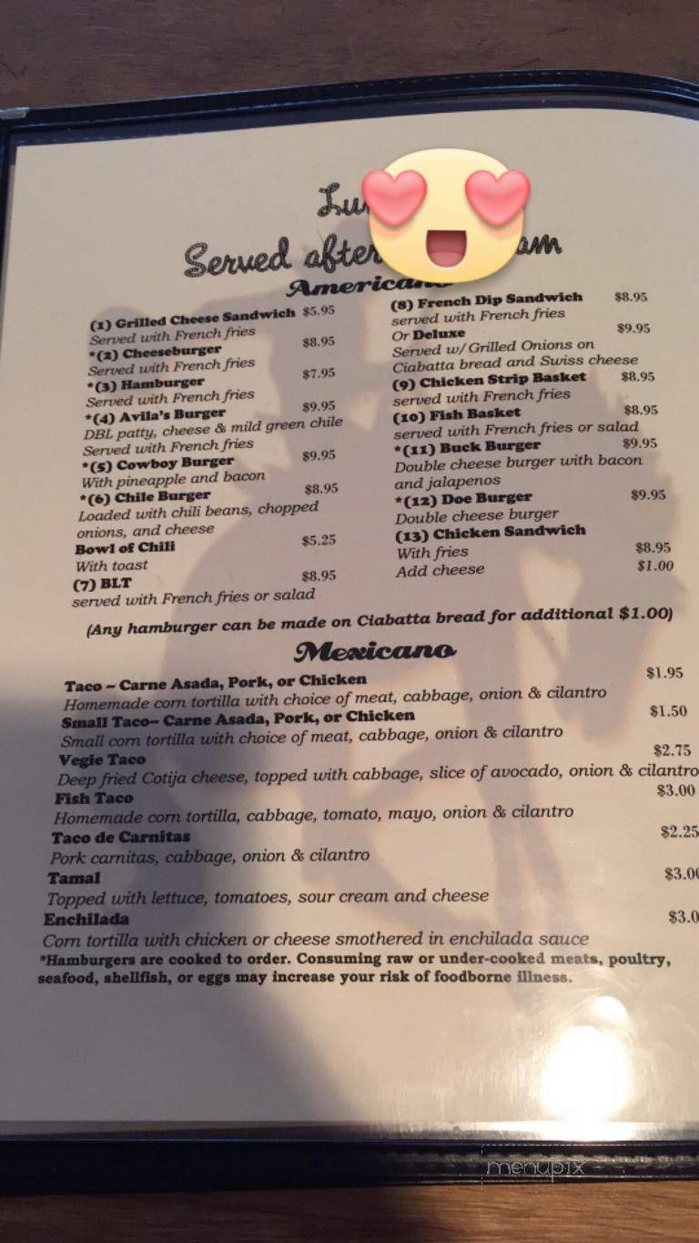 El Sombrero Loco Taqueria - Bonanza, OR menu_pic