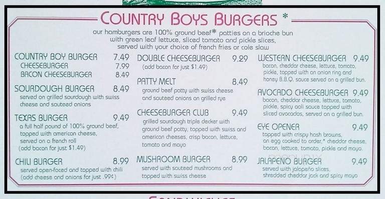 Country Boys Restaurant - Phoenix, AZ