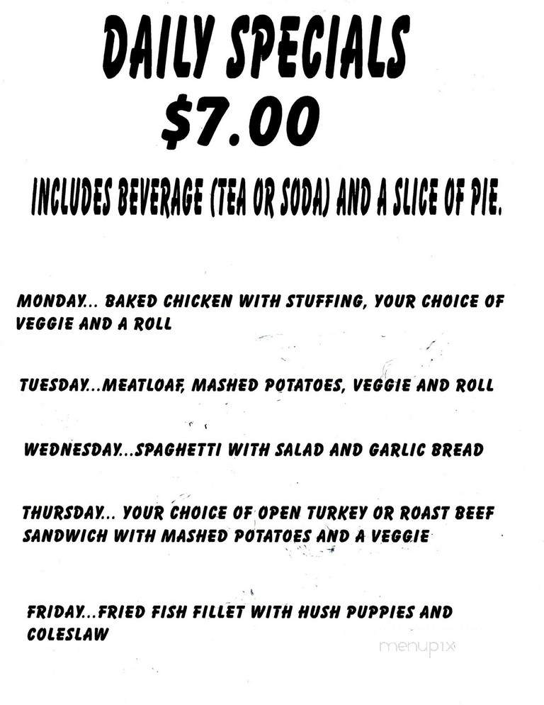 Mike's Break Room - Virginia Beach, VA menu_pic