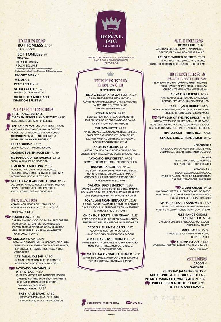 The Royal Pig Pub Kitchen - Fort Lauderdale, FL