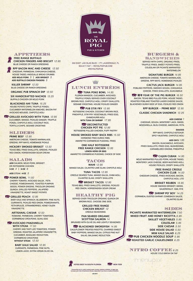 The Royal Pig Pub Kitchen - Fort Lauderdale, FL