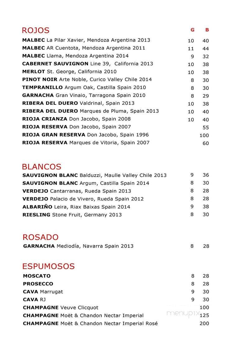 Tin marin - Bronx, NY menu_pic