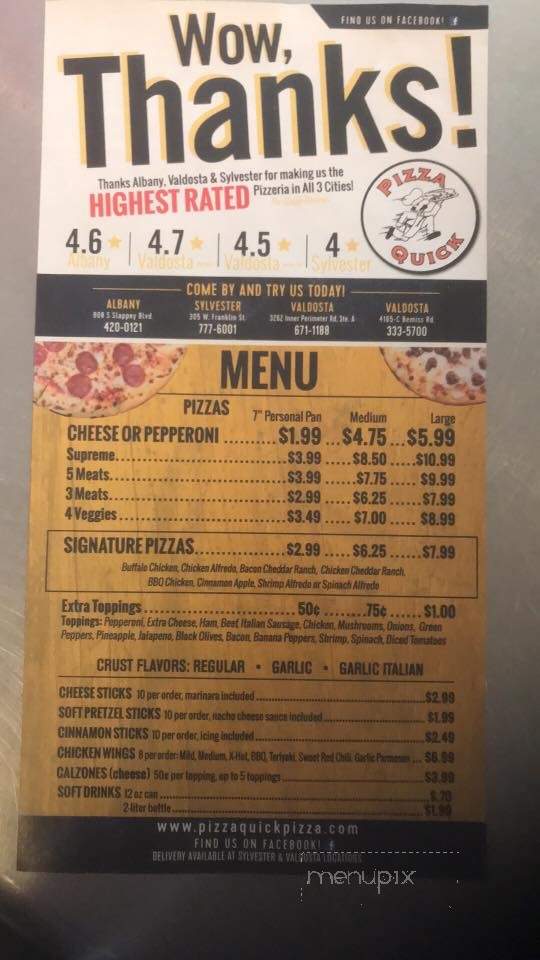 Pizza Quick - Valdosta, GA