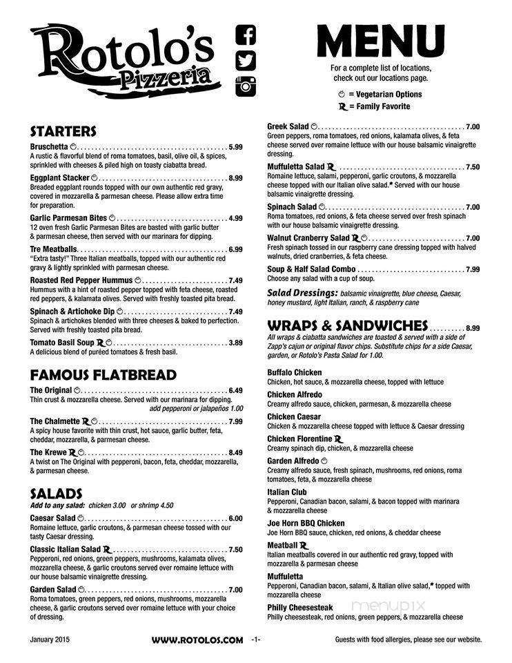 Rotolo's Pizzeria - Lake Charles, LA