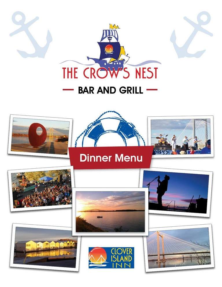 The Crow's Nest at Clover Island Inn - Kennewick, WA menu_pic
