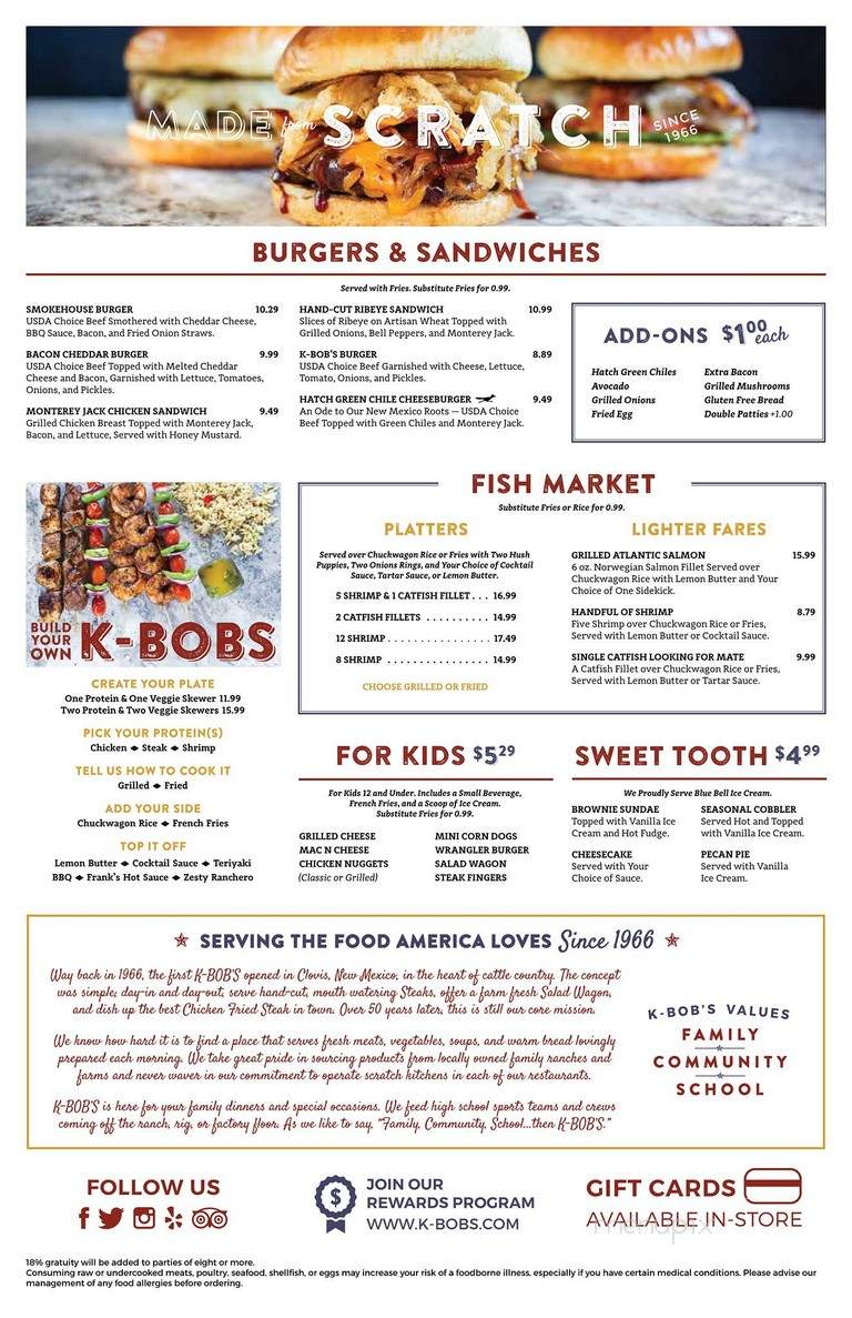 K-Bob's Steakhouse Fredericksburg - Fredericksburg, TX