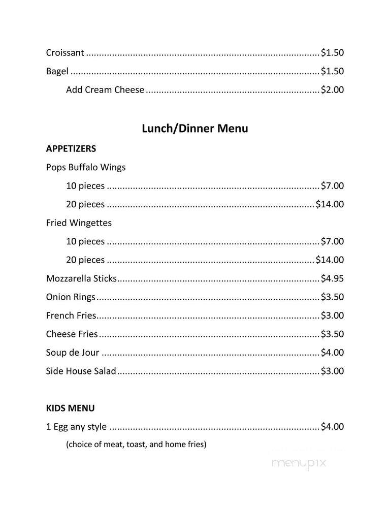 Mrs. K's Hotel and Restaurant - Upper Marlboro, MD menu_pic