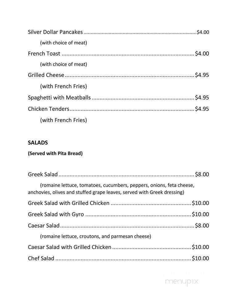 Mrs. K's Hotel and Restaurant - Upper Marlboro, MD menu_pic
