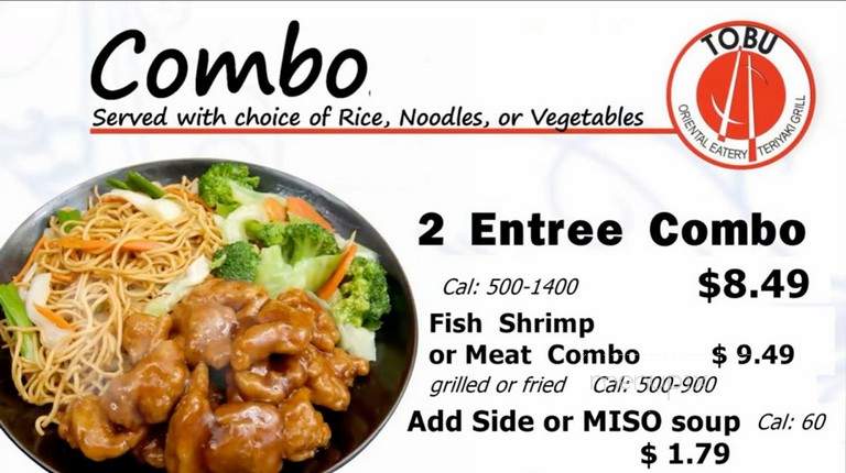 Tobu - Boca Raton, FL menu_pic