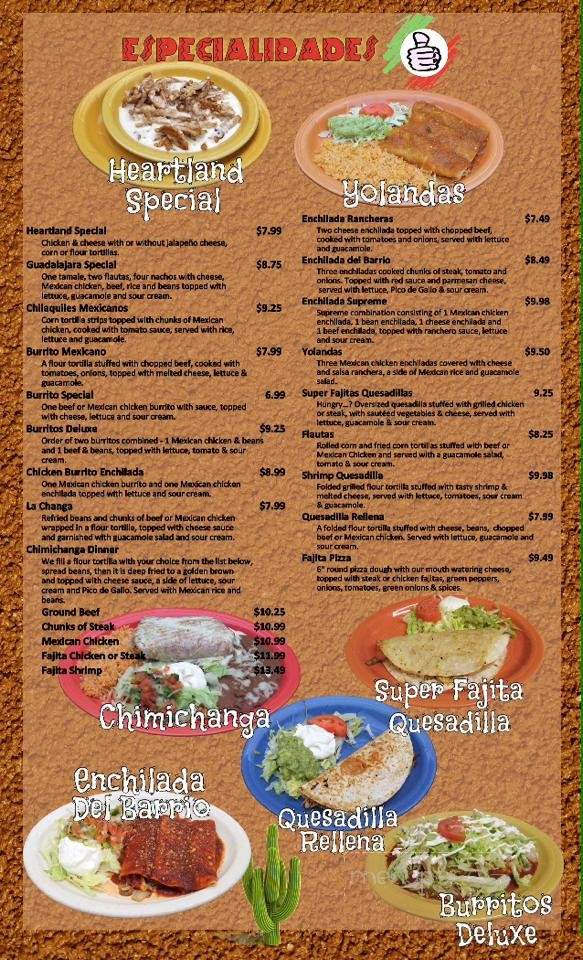 Si Senor Mex Mex Grill - Farmington, MO menu_pic