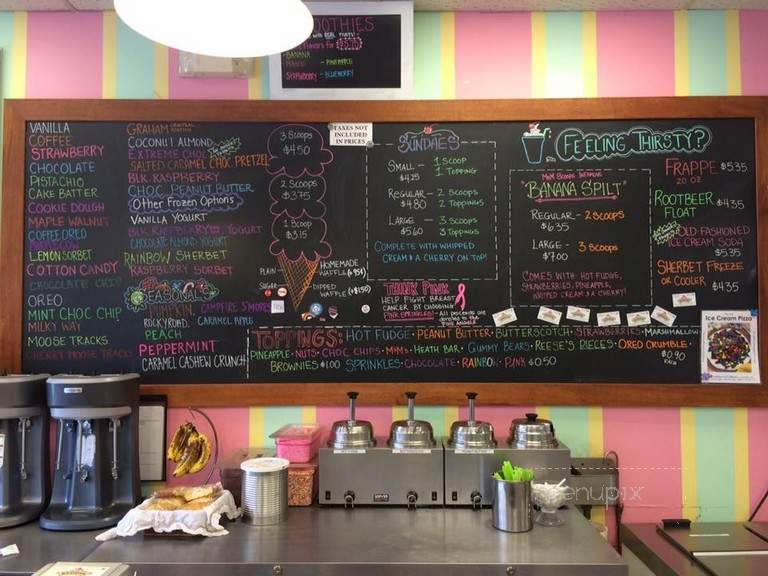 M 'n M Scoops - Plymouth, NH menu_pic