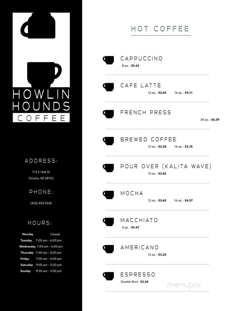 Howlin' Hounds Coffee Shop - Omaha, NE