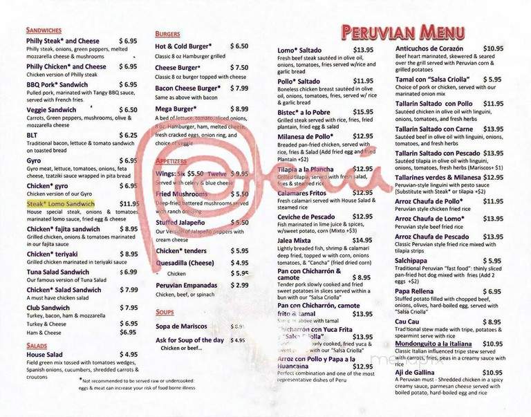 Hot Cold - Springfield, VA menu_pic
