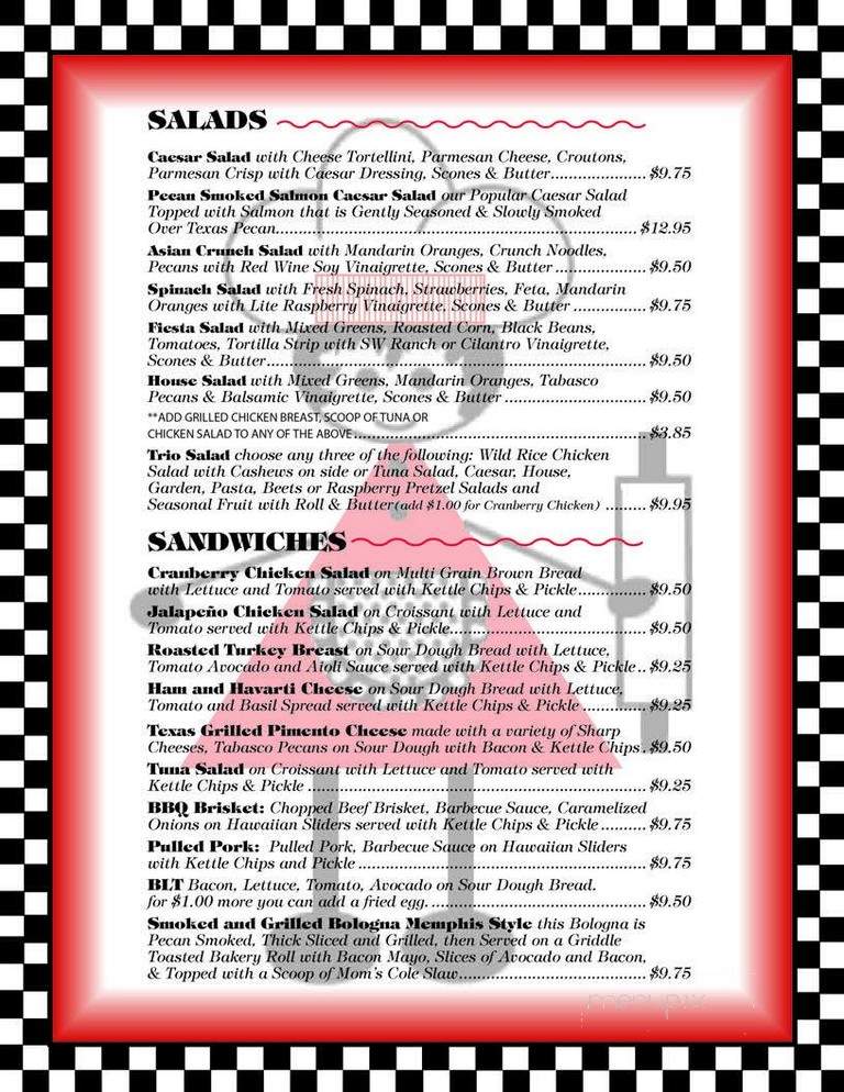 Kathys Choice - Dallas, TX menu_pic