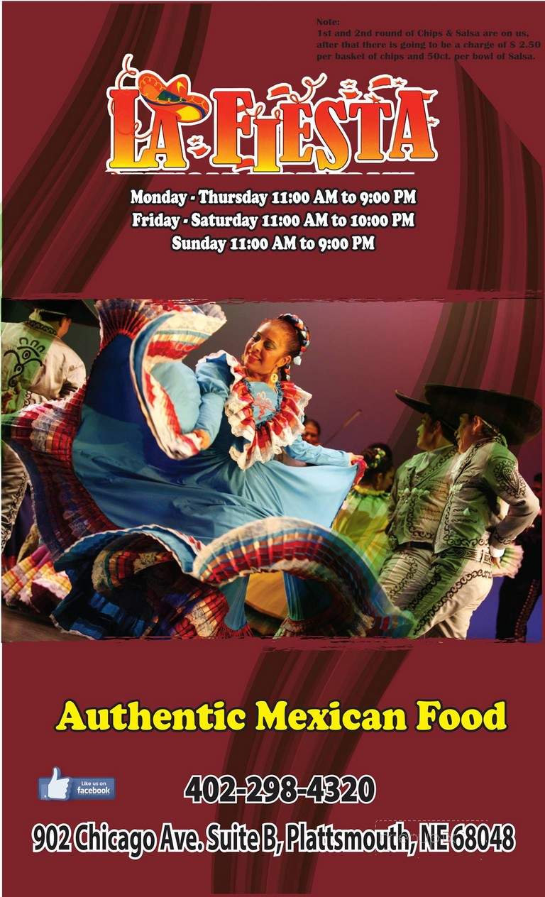 La Fiesta Mexican Restaurant - Plattsmouth, NE