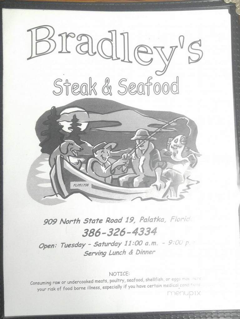 Bradley's - Palatka, FL menu_pic