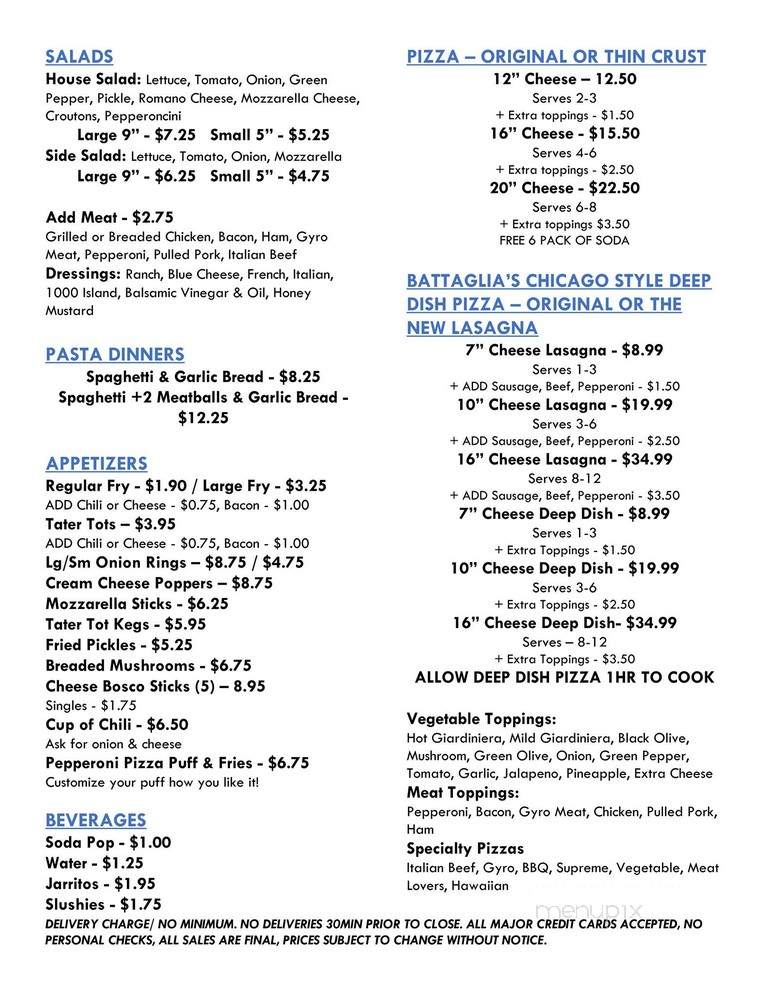 Sow Belly's - Dixon, IL menu_pic