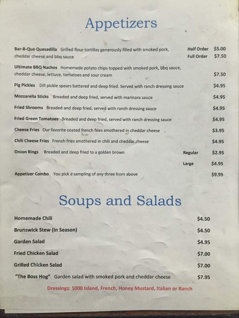 Nooga-q - Chattanooga, TN menu_pic