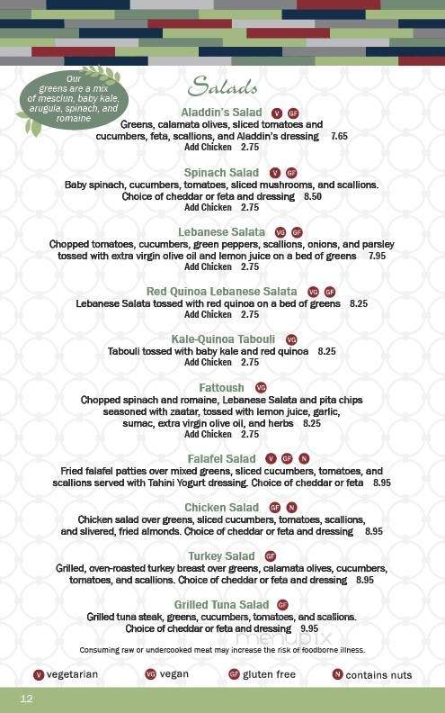 Aladdins Eatery - Lakewood, OH