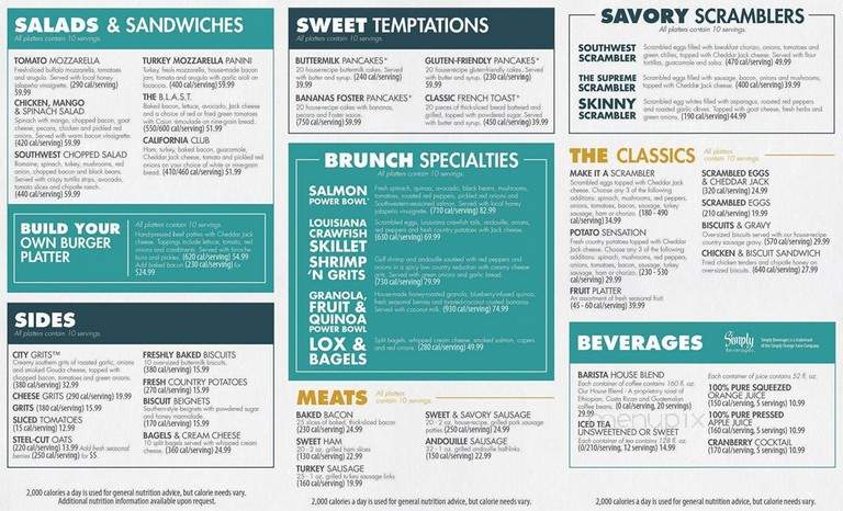 Another Broken Egg Cafe - Houston, TX menu_pic