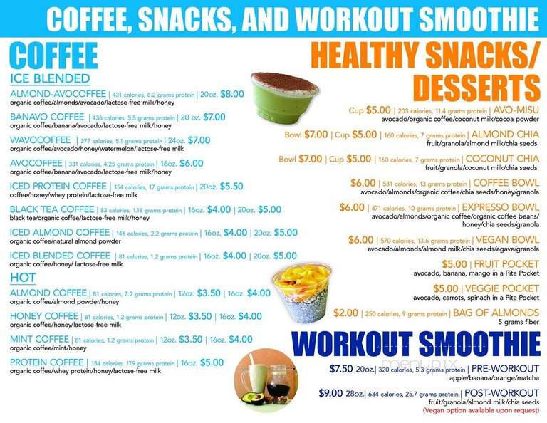 Blend It Healthy - Arcadia, CA menu_pic